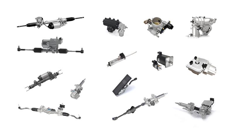 Intelligentes Chassis-Steer-by-Wire-System, automatisierte Produktionslinie