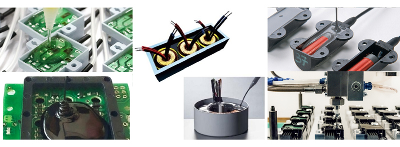 Verguss und Isolierung