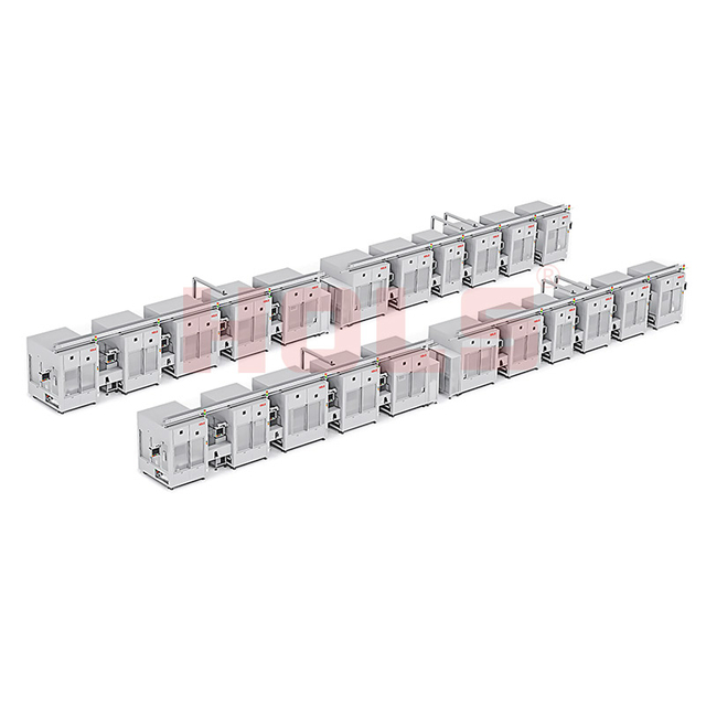 Produktionslinie für die Herstellung von Magnetventilen