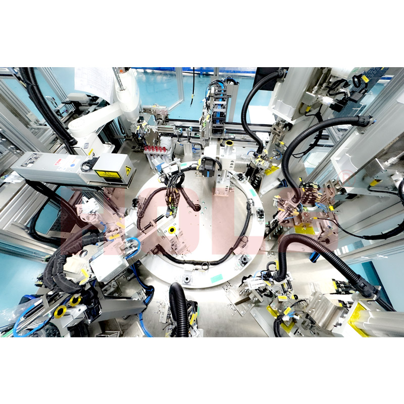 Produktionslinie für die Herstellung von Magnetventilen